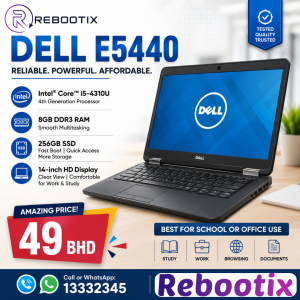 Dell E5440 i5, 8GB Ram, 256GB SSD