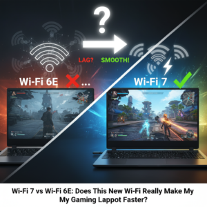 wi-fi 7 vs wi-fi 6e gaming laptop speed