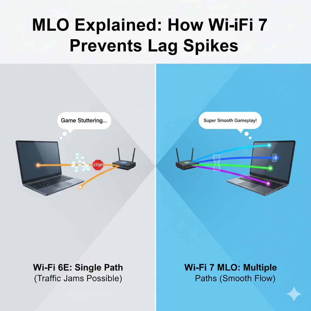 wi-fi 7 vs wi-fi 6e gaming laptop speed
